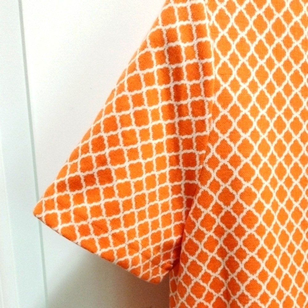 Tyler Boe Cowl Neck Orange Mini Dress Size M - Picture 5 of 9